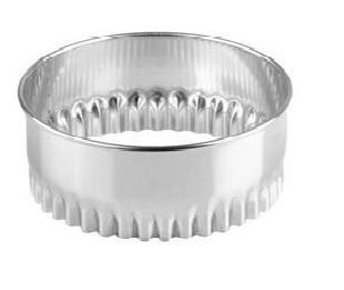 Chef Inox 01441/6 CHEF INOX CUTTER-CRINKLED-S/S 63mm