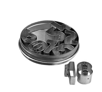 Chef Inox 01902 CHEF INOX CUTTER SET-NUMBER 9pc SIZE: 35mm