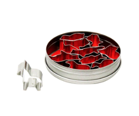 Chef Inox 01925 CHEF INOX CUTTER SET-ANIMAL 8pc SIZE: 35mm