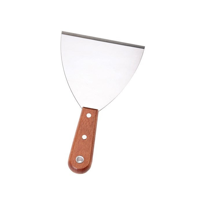 Chef Inox 03015 SCRAPER-GRILL 125mm WOOD HANDLE