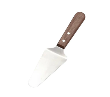 Chef Inox 03024 CAKE SERVER-S/S WOOD HANDLE