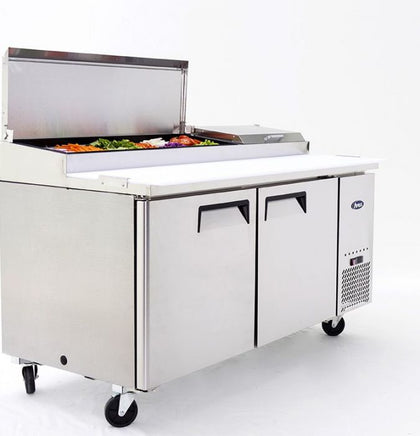 ATOSA MPF8202 Double Door Pizza Prep Fridge 566L 1702mm