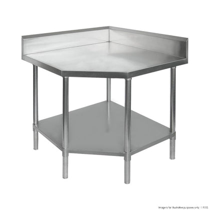 Modular Systems  0900-6-WBCB/H - Corner Workbench with 100mm Splashback
