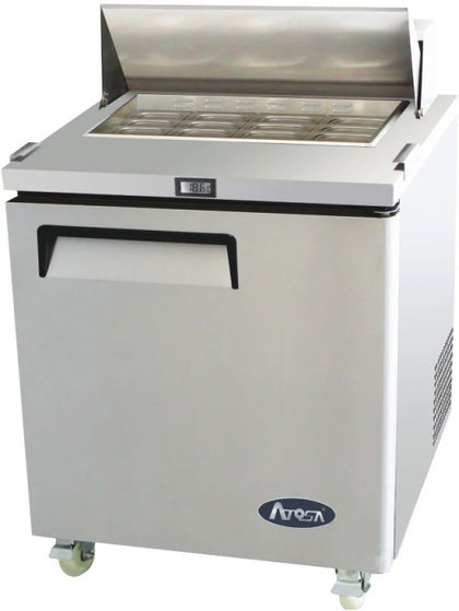 ATOSA MSF8301 Single Door Sandwich Prep Fridge 203L 698mm
