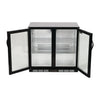Polar GL012-A Under Counter Back Bar Cooler with Hinged Doors 198L