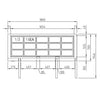Turbo Air KSR18-3-N(HC) 1800mm Three Door Salad Side Prep Fridge 516L