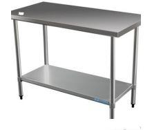 Brayco/2448/Commercial Grade Stainless Steel Flat Bench1219x610x900mm high