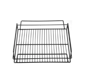 Chef Inox 02802 CHEF INOX GLASS BASKET-PVC 17x14" 35x43cm BLACK
