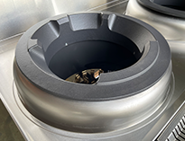 JASPER Triple Wok Range(chimney burner) LPG