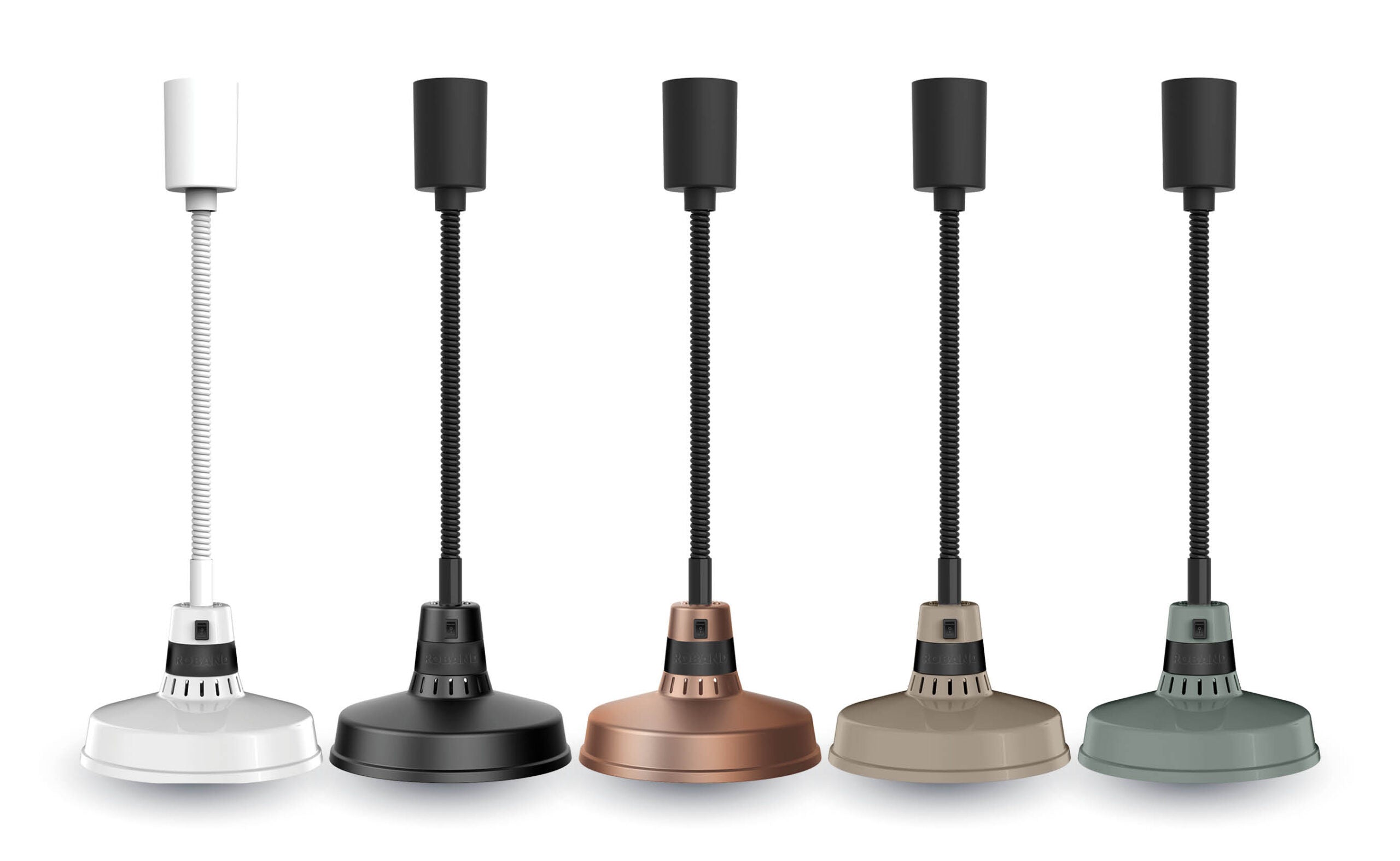 Roband Pendant Heat Lamp 300 Series Black