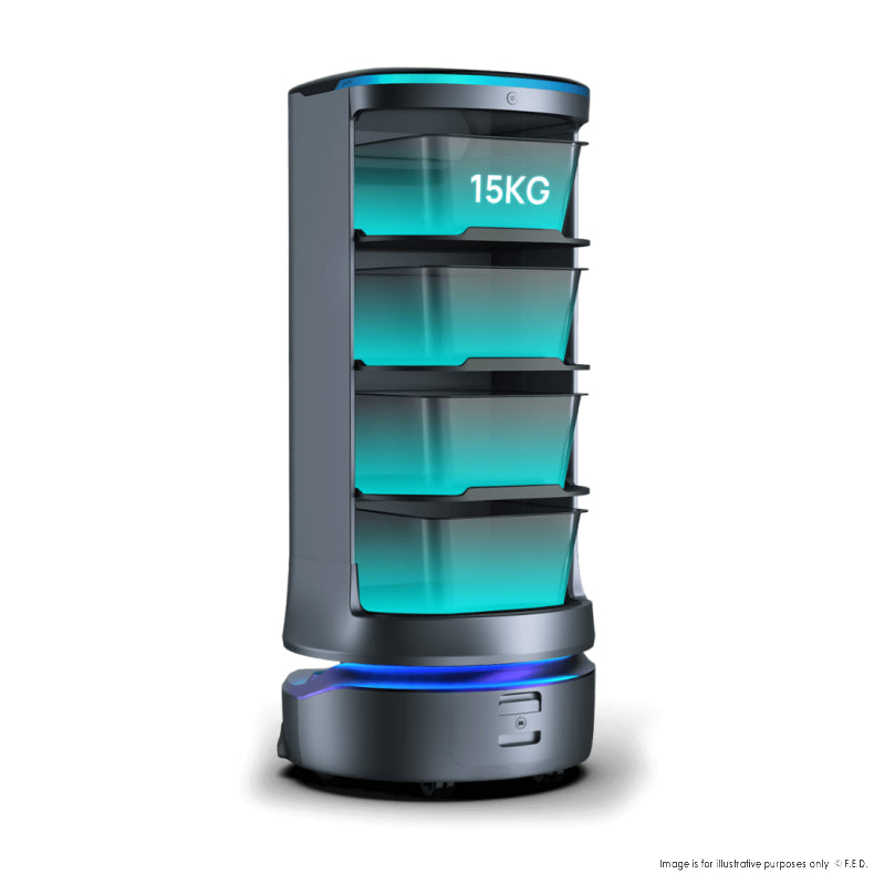 FED HLBOT Pudu Holabot Delivery Robot with Pager and Notifications