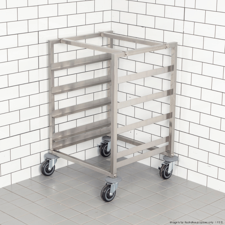 Modular System Dishwasher Basket Trolley 4 Tray 406227C