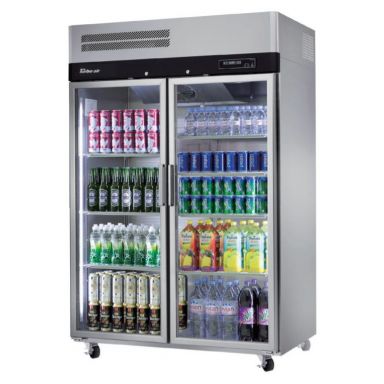 Turbo Air KF45-2G-N(HC) Upright Two Glass Door Freezer 1215L