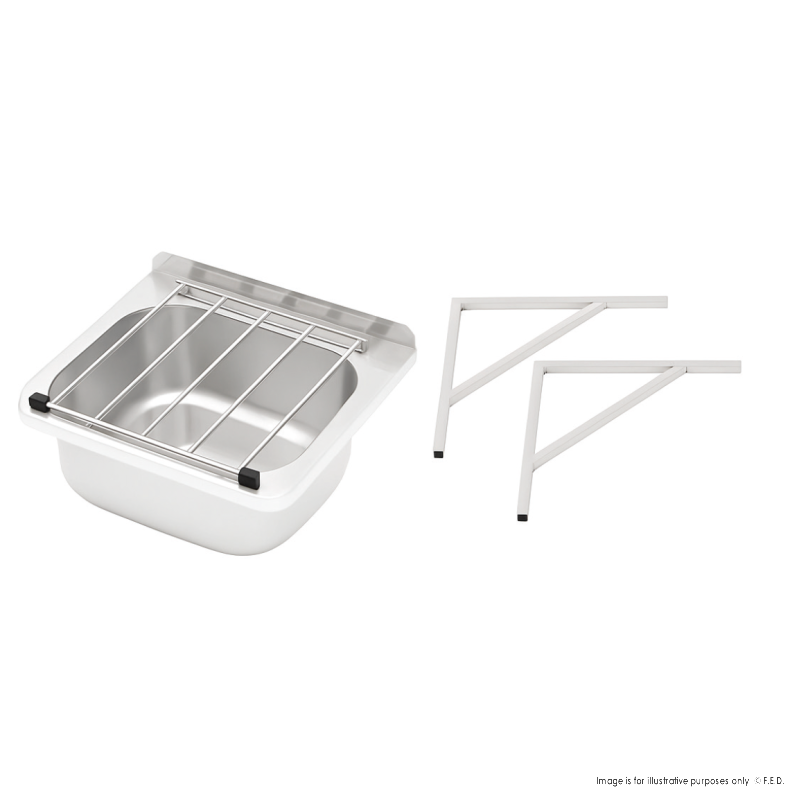 Modular Systems Stainless Steel Mop / Cleaning Sink - HCS-AB