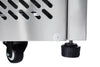 Atosa ESL3831 Two Door Pizza Prep Fridge with Mable Top 300L