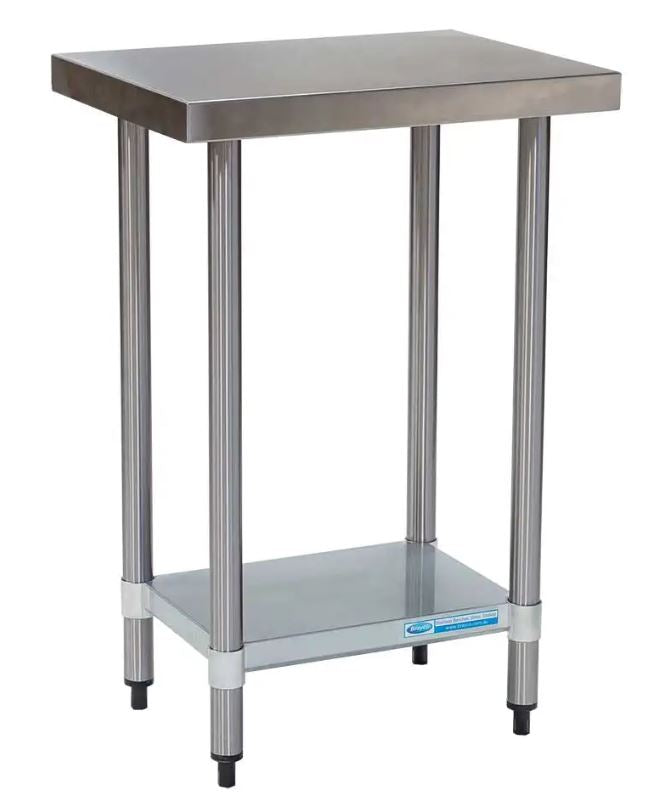 Brayco Brayco 6045 Commercial Grade Stainless Steel Flat Bench / W600-D450-H900 mm