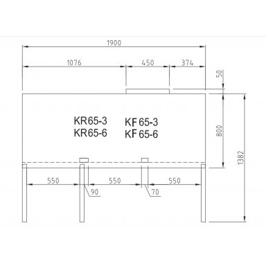 Turbo Air 2nd KR65-6 Upright Six Half Door Fridge - 1868L / 240v / 50Hz / 1Ph / W1900-D850-H1926 / 1Y Warranty