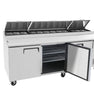ATOSA MPF8203 Three Door Pizza Prep Fridge 880L 2362mm