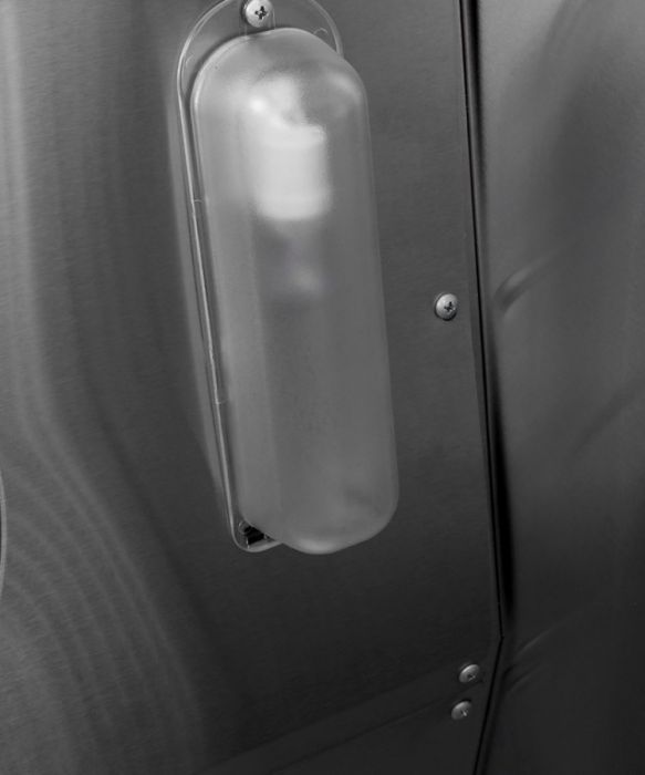 ATOSA YBF9239 Compact Double Door Dual Upright Fridge / Freezer