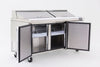 ATOSA MSF8304 3 Door Sandwich Prep Fridge 598L 1846mm