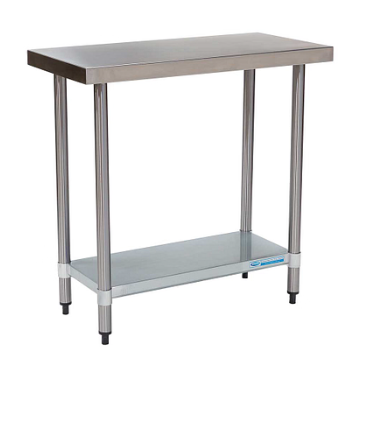 Brayco/9045/Commercial Grade Stainless Steel Flat Bench900x450x900mm high
