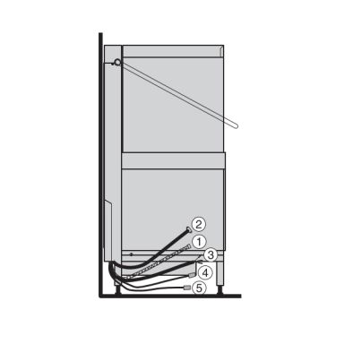 Hobart AMXR-VHL Electronic Pass Through Hood Dishwasher with VAPOSTOP and AUTO HOOD LIFT