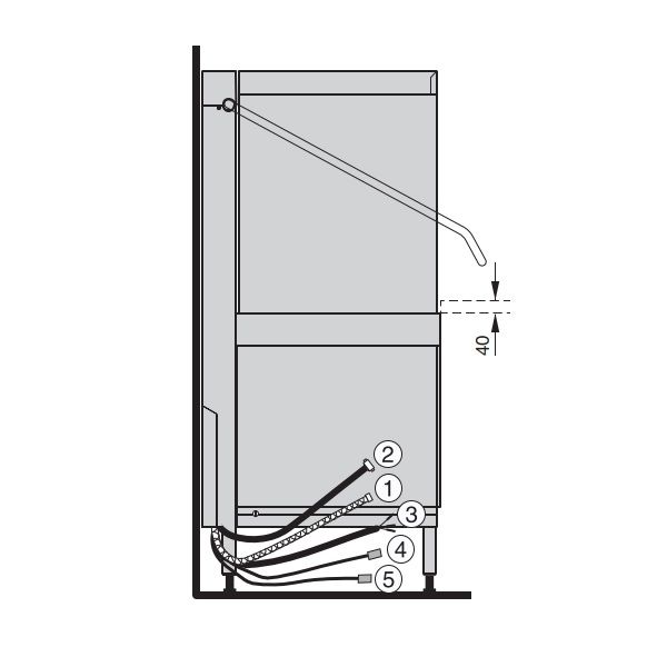 Hobart AMXXL-VR PROFI Passthrough Glass and Dishwasher, Large, with VAPOSTOP and DRAIN HEAT RECOVERY