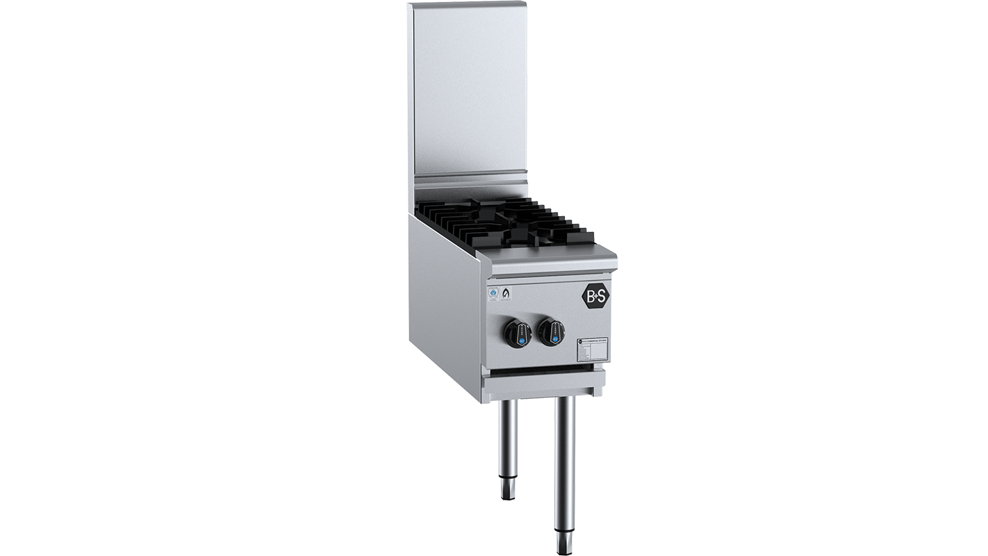 B+S Black Waterless Wok Tables
