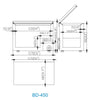 Atosa BD-450 Solid Door Chest Freezer 358L 1270mm