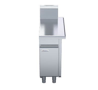Waldorf 800 Series BT8400-CD - 400mm Bench Top - Cabinet Base With Fixed Front Panel