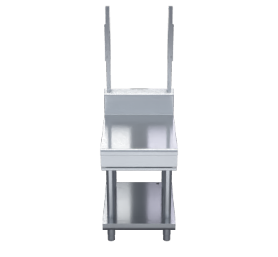 Waldorf 800 Series BT8600S-LS - 600mm Bench Top with Salamander Support - Leg Stand