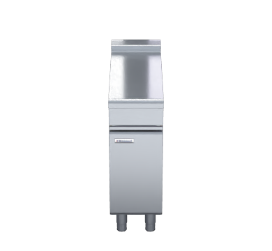 Waldorf 800 Series BT8300-CD - 300mm Bench Top Low Back Version - Cabinet Base With Fixed Front Panel