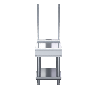 Waldorf 800 Series BTL8600S-LS - 600mm Bench Top With Salamander Support Low Back Version Leg Stand