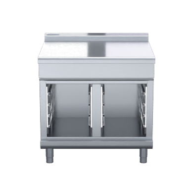 Waldorf 800 Series BTL8900-CB - 900mm Bench Top Low Back Version Cabinet Base