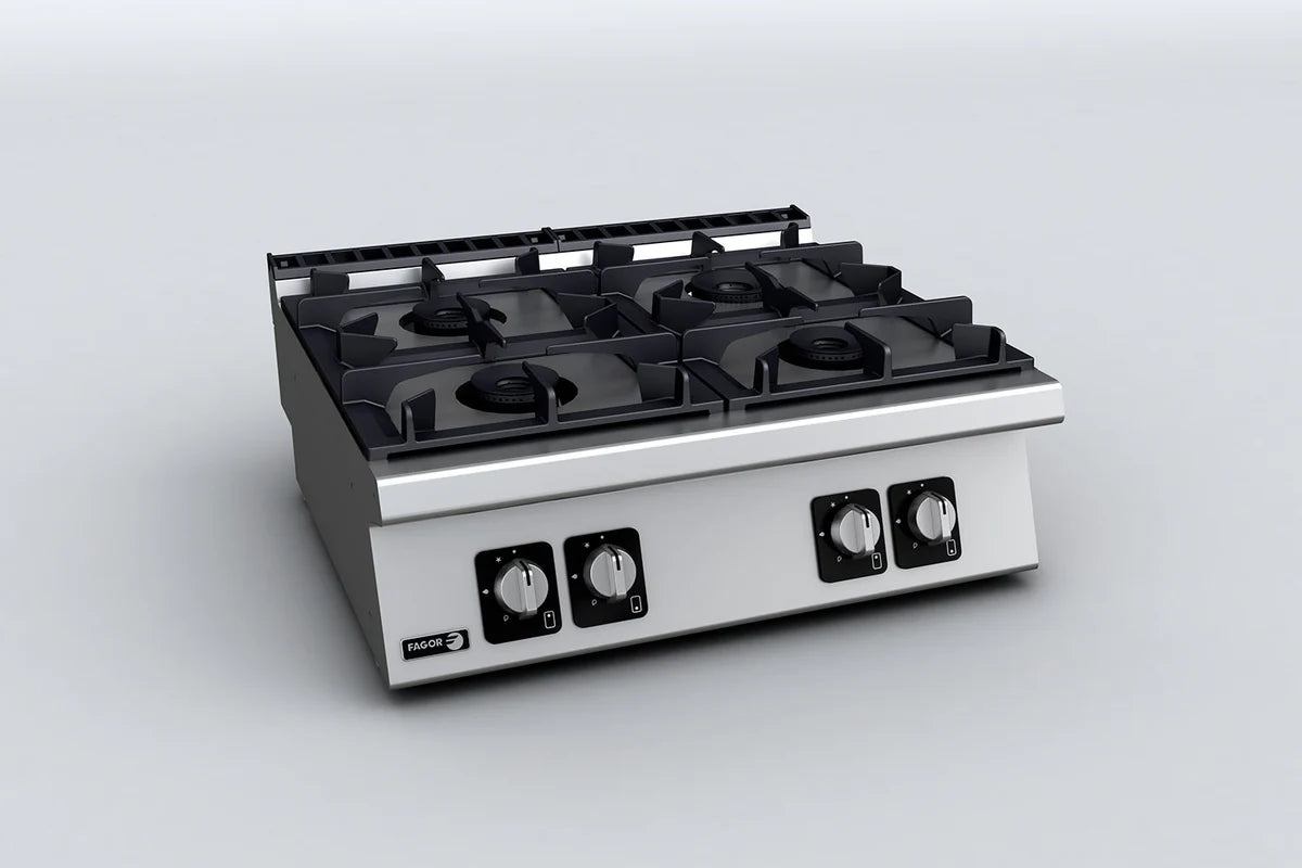 Fagor C-G740H Kore 700 Series Bench Top 4 Gas Burners