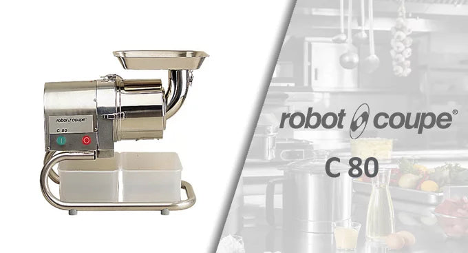 Robot Coupe - C 80 - Automatic Sieve - 650W - 60kg/hr