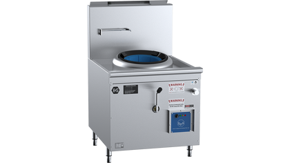 B+S Black Single Hole Hi Pac Wok CCF-HP1