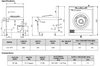 B+S Black Single Hole Hi Pac Wok CCF-HP1