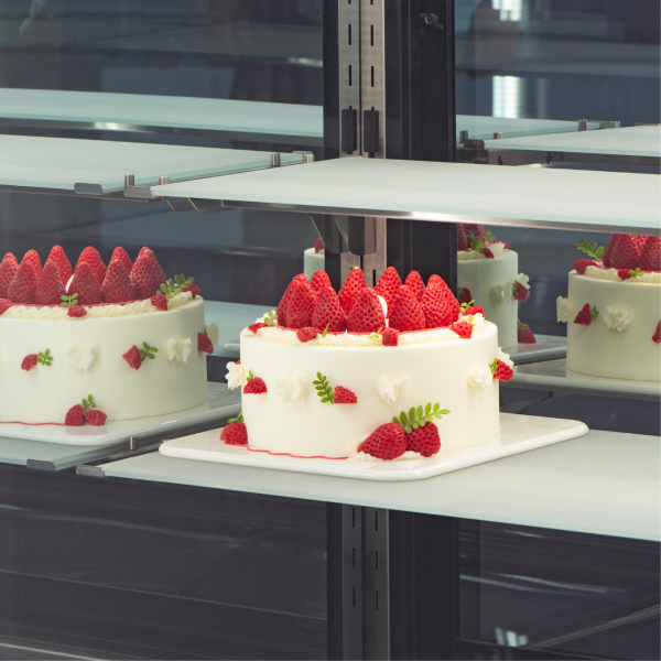 Exquisite CDM309 Three Tiers Cake Display Refrigerators – Mirror Display
