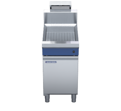 Blue Seal Evolution Series CS45E - 450mm Electric Chip Scuttle with heating