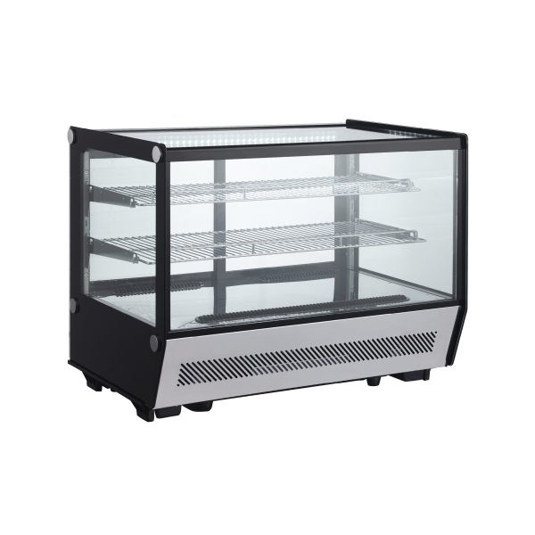 Exquisite CTC160S Counter Top Square Cake Display Refrigerators