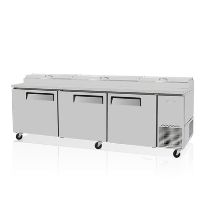 Turbo Air CTPR-93SD Three Door Pizza prep Fridge 878L