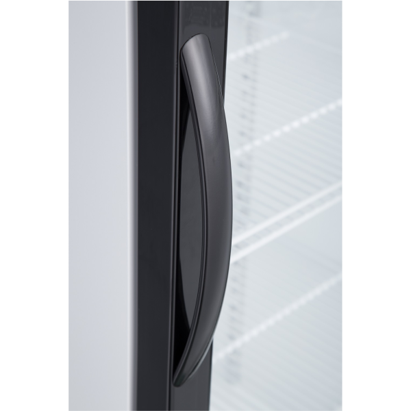Exquisite DC400P One Glass Door Upright Display Refrigerators – White