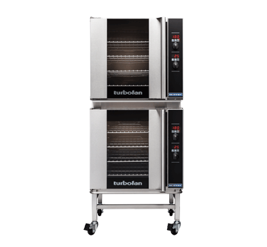 Turbofan E32D4/2 - Full Size Tray Digital Electric Convection Ovens Double Stacked