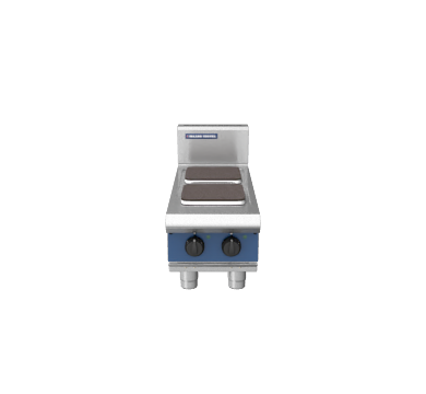Blue Seal Evolution Series E512S-B 300mm Modular Electric Benchtop Cooktop with Sealed Hobs