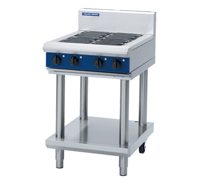 Blue Seal E514D-LS 600mm Electric Cooktop Leg Stand - 4 Radiant Elements