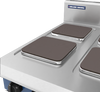 Blue Seal Evolution Series E514S-CB 600mm Modular Electric Cooktop with Sealed Hobs on Cabinet Base