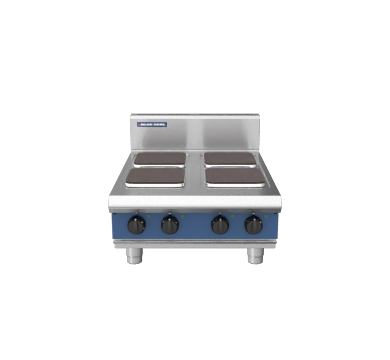 Blue Seal Evolution Series E514S-CB 600mm Modular Electric Cooktop with Sealed Hobs on Cabinet Base