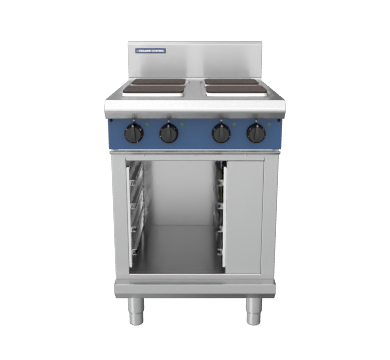 Blue Seal E514S-CB Evolution Series 600mm Electric Cooktop Sealed Hobs Cabinet Base