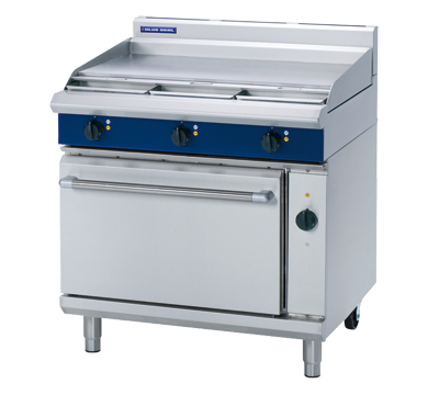 Blue Seal E56A Electric Range Convection Oven 900mm Griddle